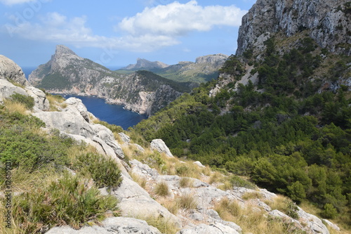 Atemraubende Steilküste. Auf Mallorca.