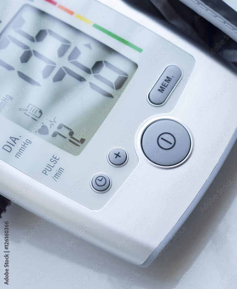 Blood pressur pulse rate meter Blood pressur pulse rate meter