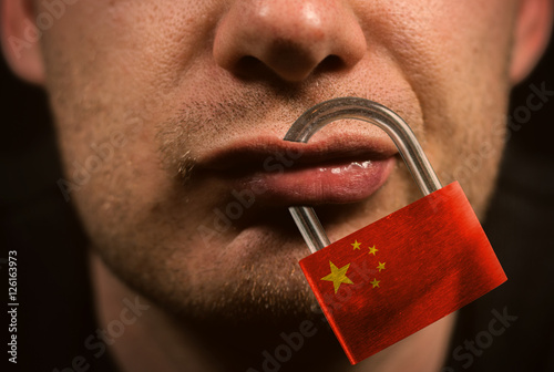 Einschränkung der Redefreiheit China photo