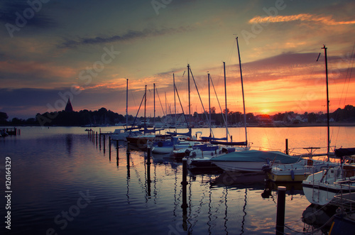 Hafen Kirchdorf auf Insel Poel