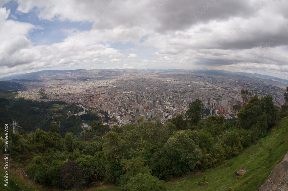 Bogota skyline