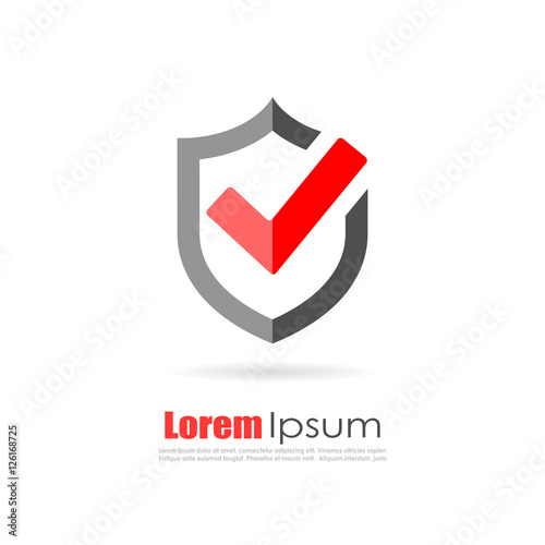 Secure abstract logo