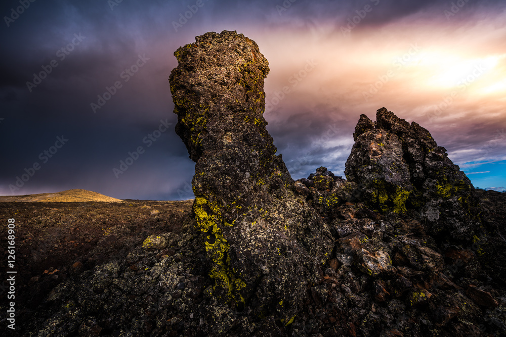 Lava Pillars Craters of The Moon