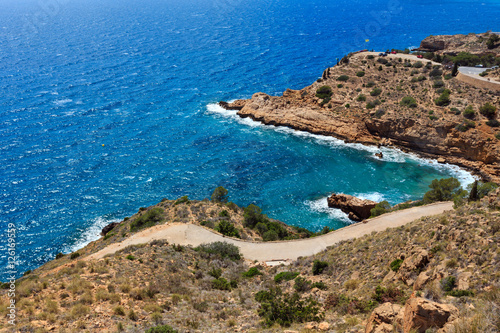 Summer sea coast landscape (Spain). © wildman