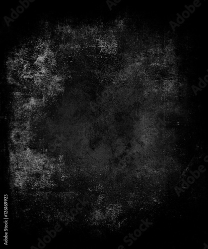 black grunge texture, scary background