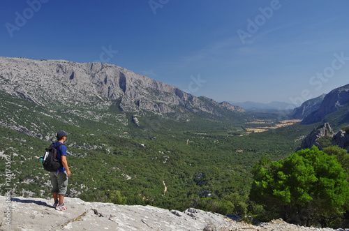 Obraz na płótnie Trekking in Sardinia w salonie