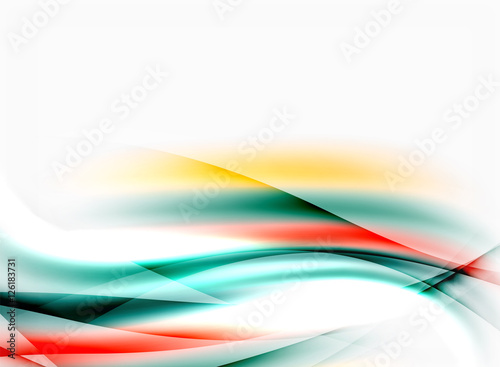 Shiny blurred line waves © antishock