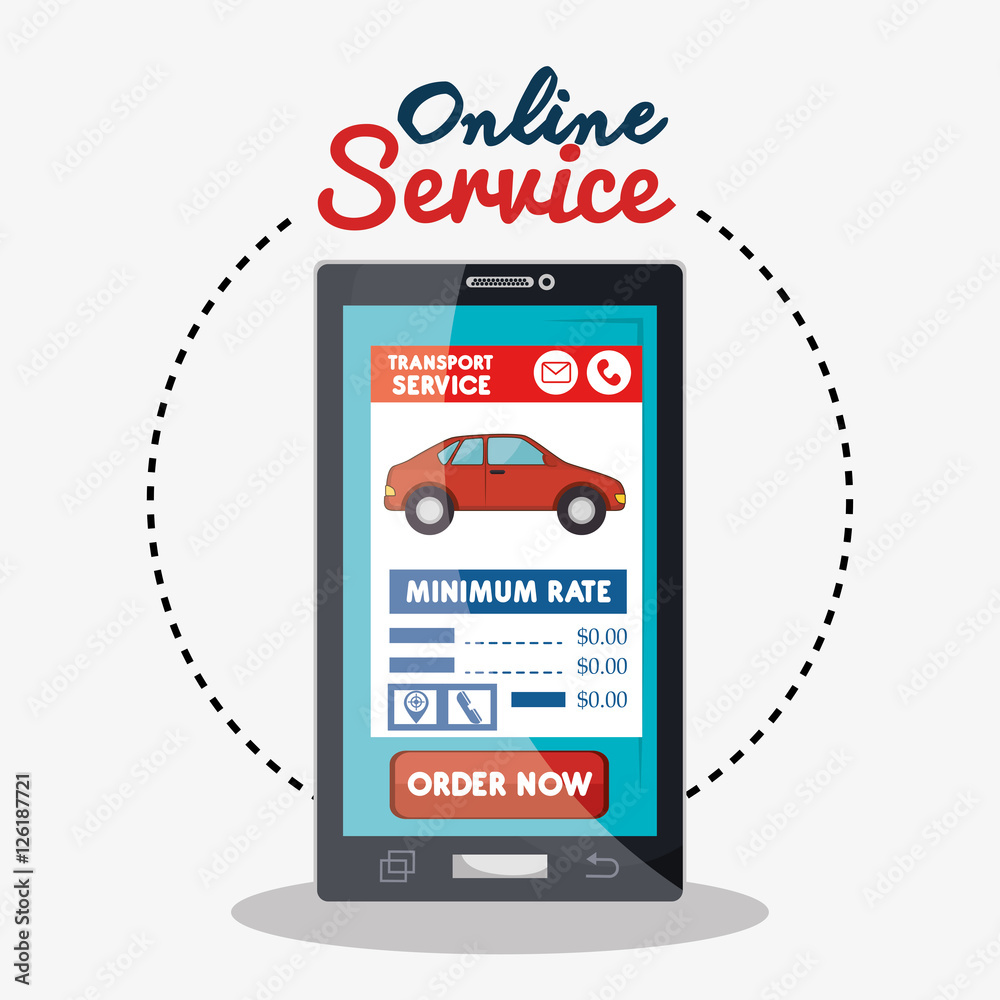 public car online service graphic vector illustration eps 10 public car online service graphic vector illustration eps 10