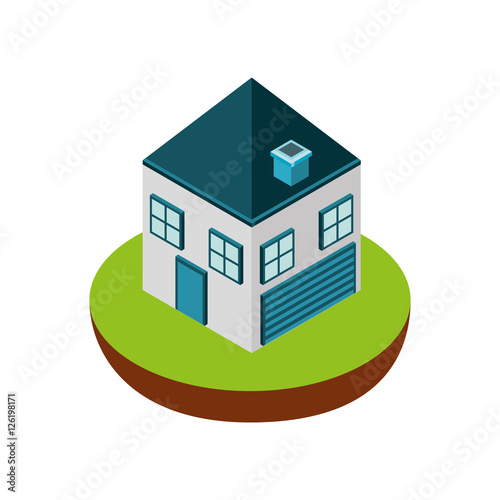 farm fresh isometric icon vector illustration design