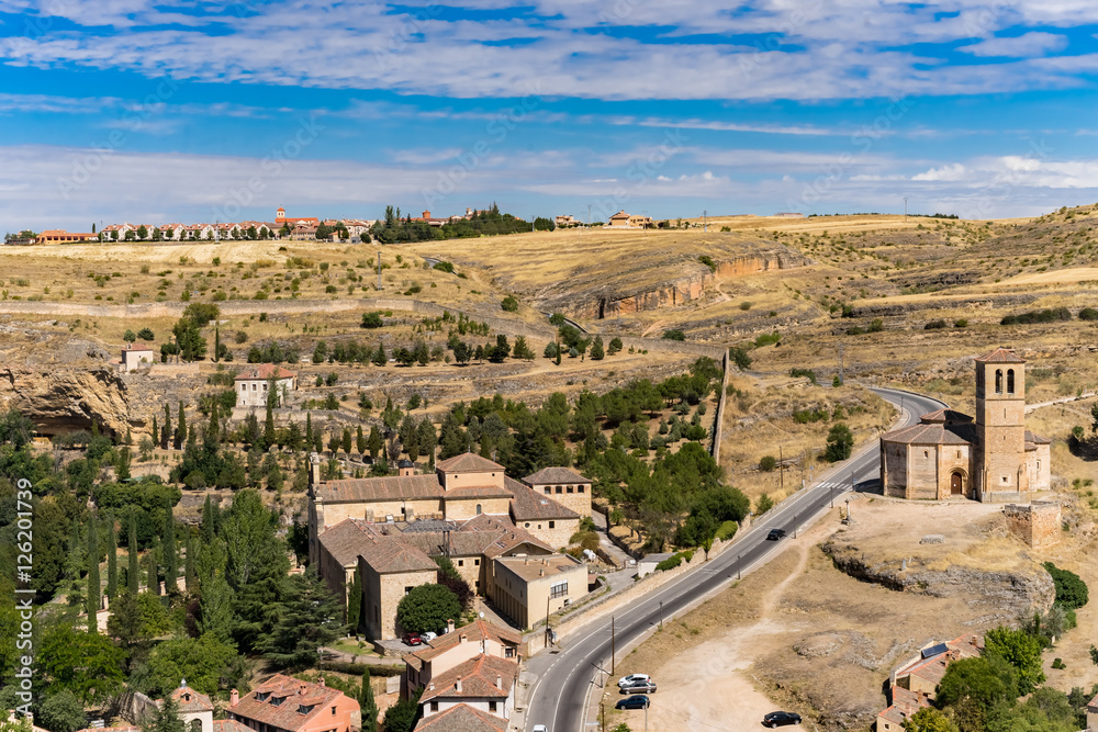 Landscape, Segovia,  Spain