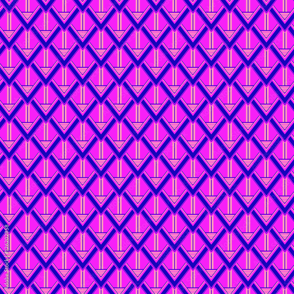 Fototapeta premium Decorative seamless pattern