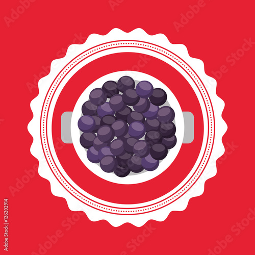 cereal bowl menu icon vector illustration design