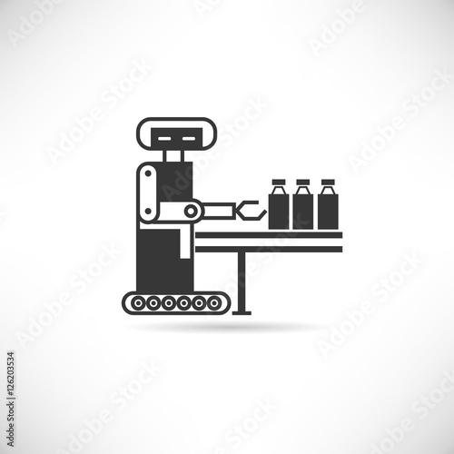 robot production line