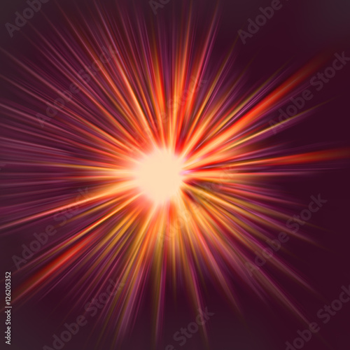abstract explosion background