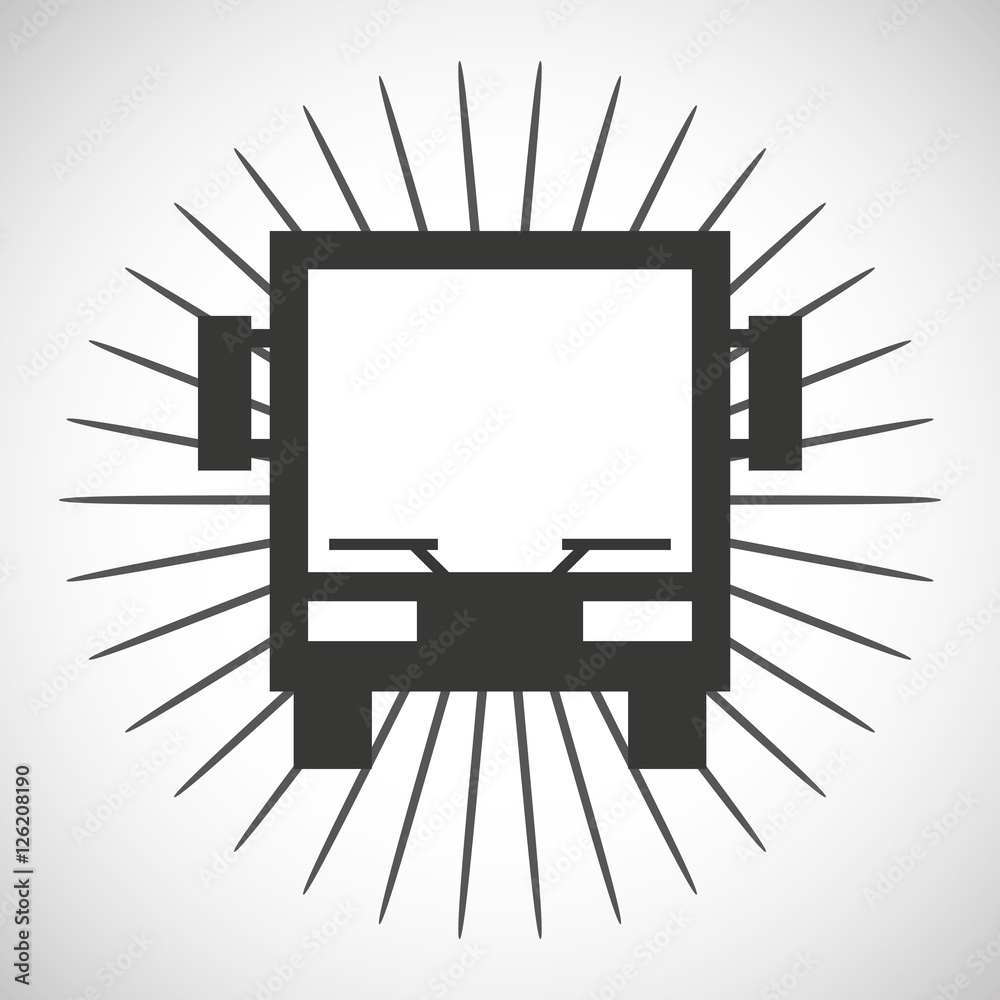 transport bus vehicle icon vector illustration design transport bus vehicle icon vector illustration design