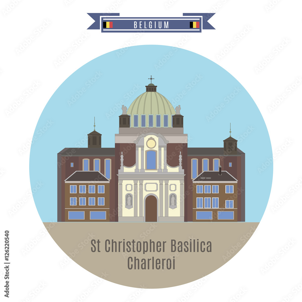 St.Christopher Basilica, Charleroi, Belgium