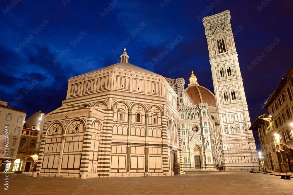 Baptistery in Florence,Italy 