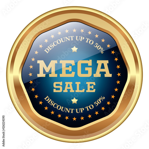 Mega Sale badge