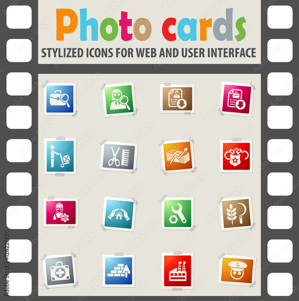 job search icon set job search icon set