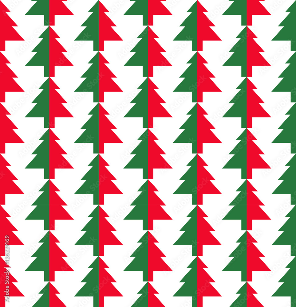 Christmas tree Seamless pattern for new year greeting card/wallpaper background. Vector Illustration. fir tree symbol. Christmas tree Seamless pattern for new year greeting card/wallpaper background. Vector Illustration. fir tree symbol.