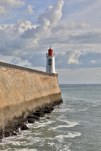 Phare de la grande jetée - Les Sables d'Olonne photo