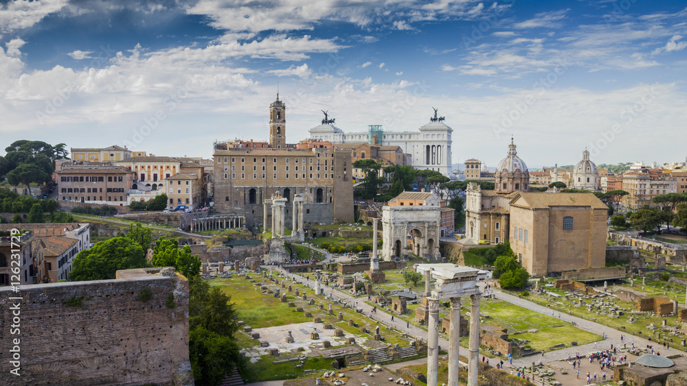 Ancient Rome was beautiful