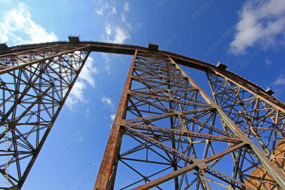 La Polvorilla viaduct, Tren A Las Nubes, near San Antonio De Los Cobres, northwest of Argentina La Polvorilla viaduct, Tren A Las Nubes, near San Antonio De Los Cobres, northwest of Argentina