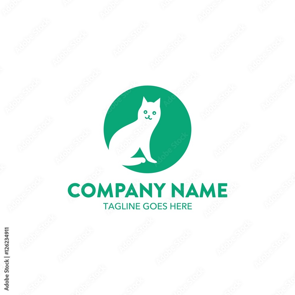Cat Logo Template Cat Logo Template