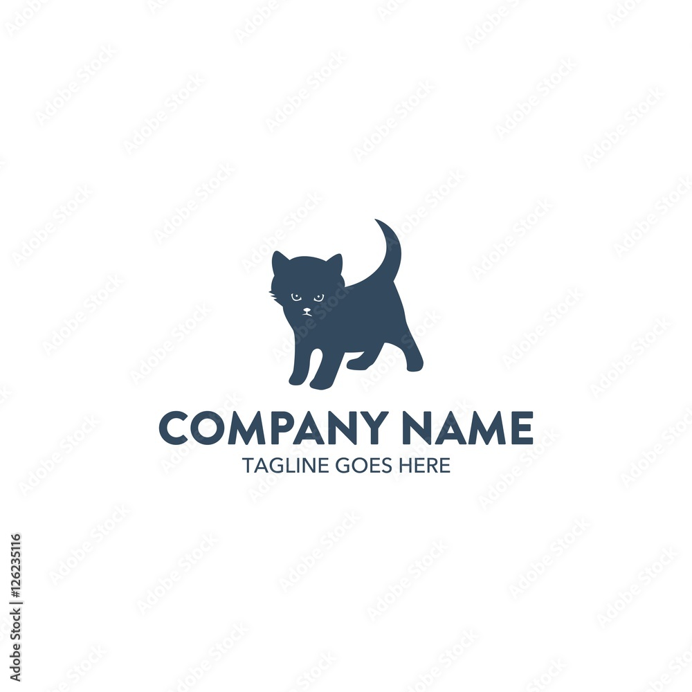 Cat Logo Template