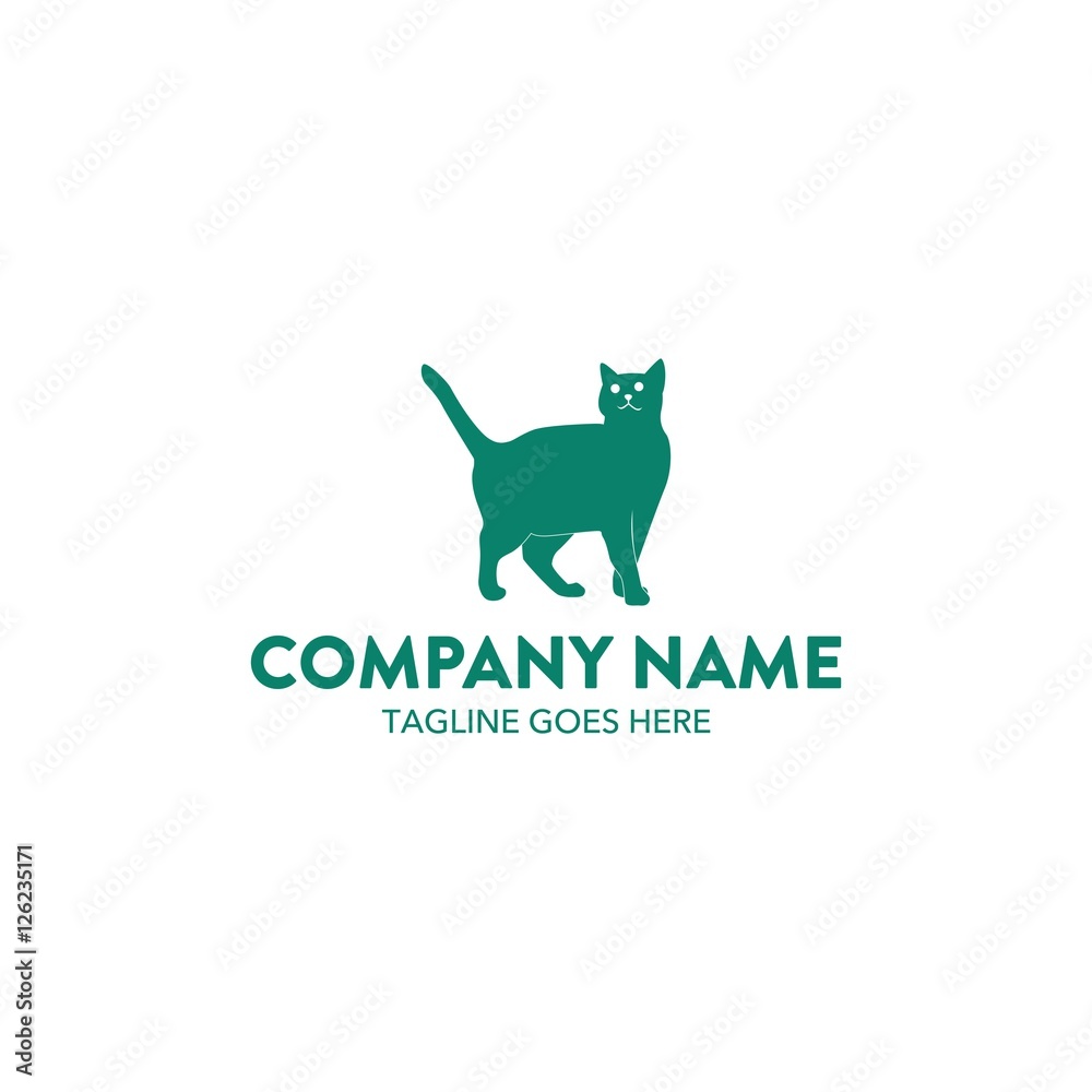 Cat Logo Template