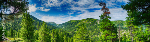 mountain range Chamar-Daban, Siberia