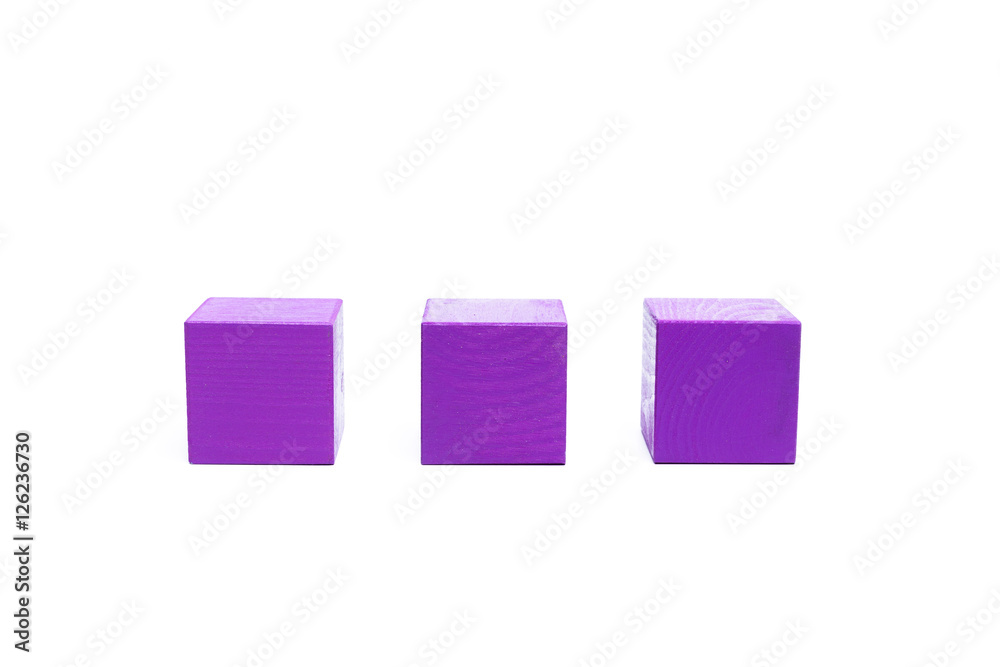 colored children cubes on white isolated background colored children cubes on white isolated background