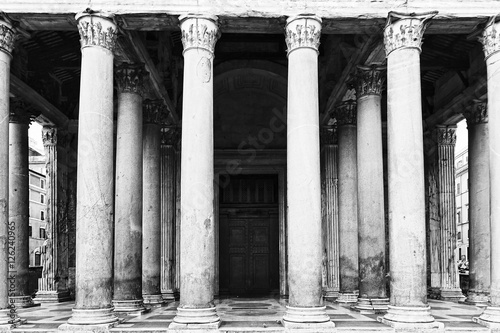 Rome Pantheon Columns Crop