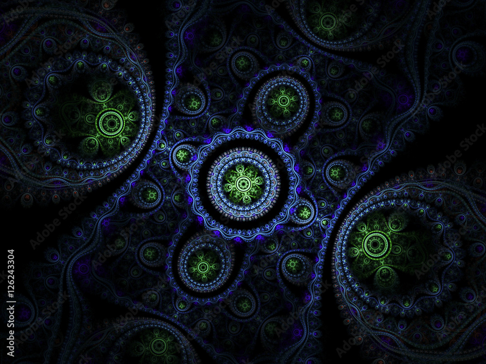 Abstract fractal image Abstract fractal image