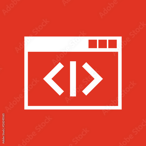 Free Download The coding icon. WWW and browser, development, seo, coding symbol. UI. Web. Logo. Sign. Flat design. App. - GFXLoad