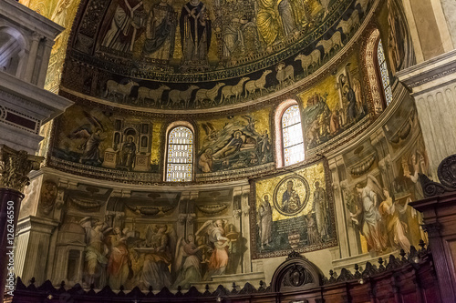 Basilica di Santa Maria in Trastevere  Rome  Italy