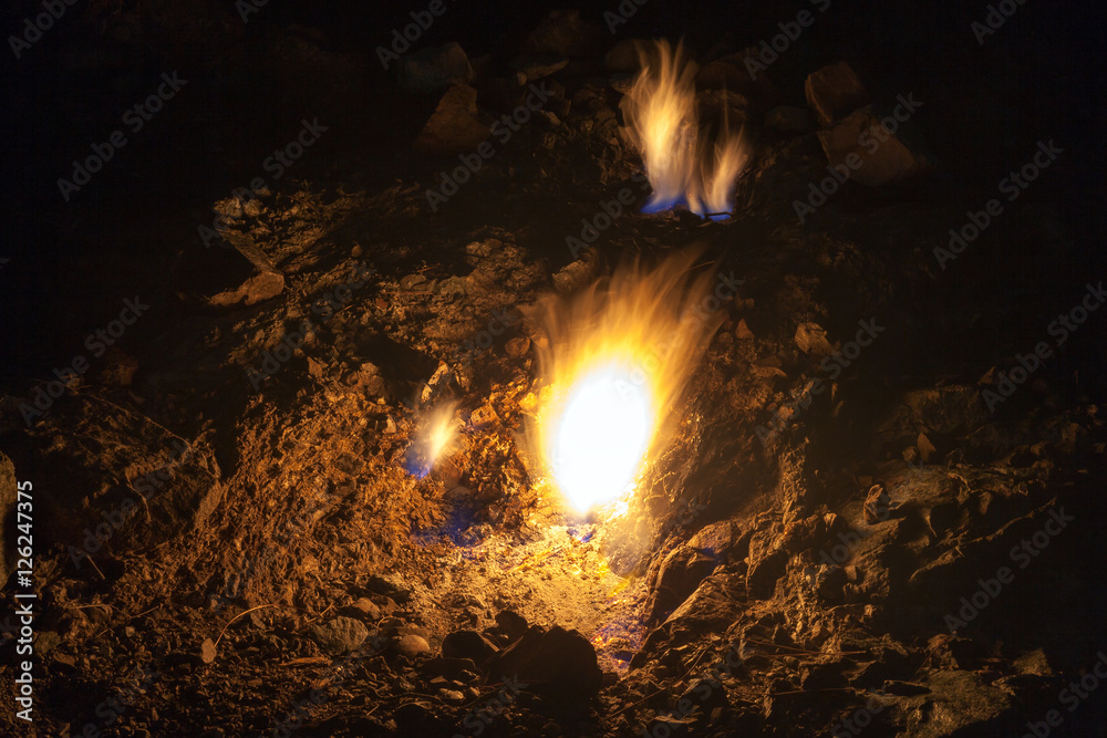 Mount Chimera, eternal flames in ancient Lycia (Turkey Mount Chimera, eternal flames in ancient Lycia (Turkey