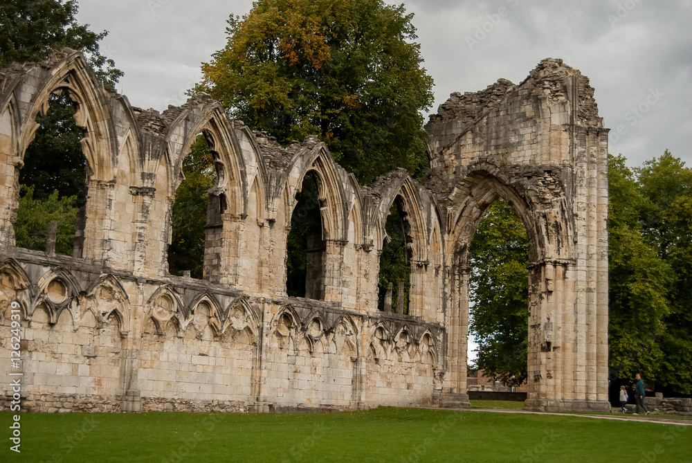 St Mary's Abbey, York, United Kingdom 