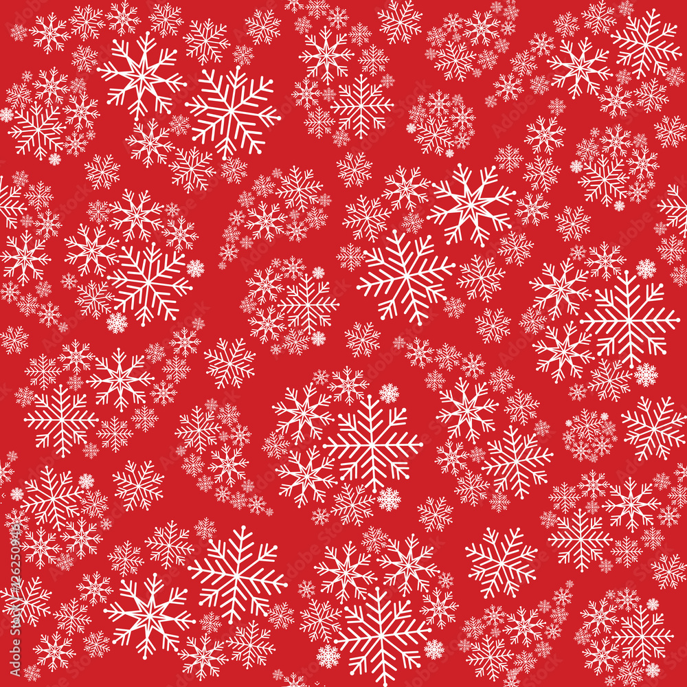 Snowflake seamless pattern. Snowflakes background. Christmas pattern. Vector illustration Snowflake seamless pattern. Snowflakes background. Christmas pattern. Vector illustration