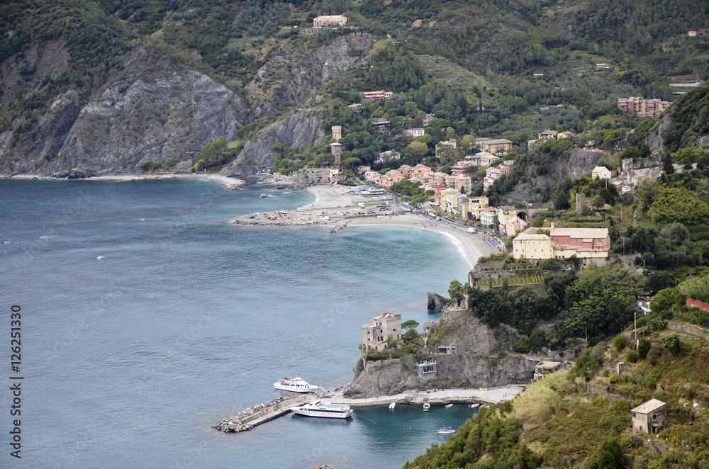 Ligurian coast Monterosso