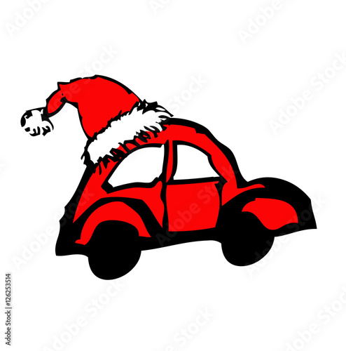 Weihnachtsauto