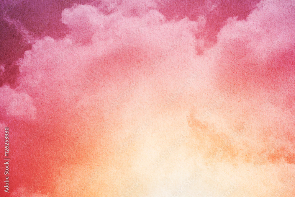 soft cloud and sky with gradient color and grunge  texture