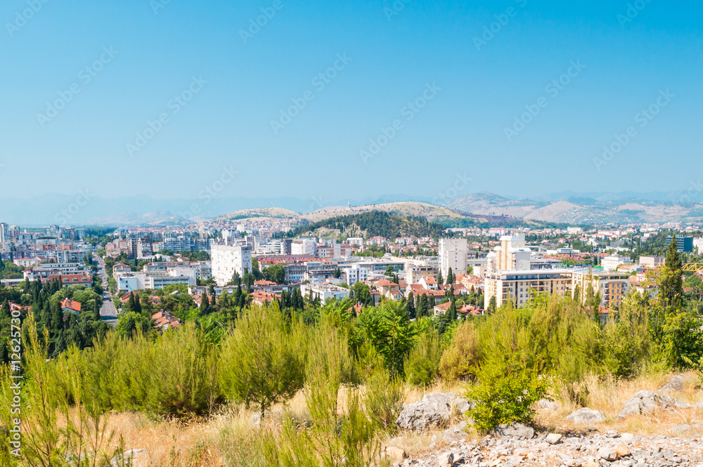 Podgorica landscape, Montenegro