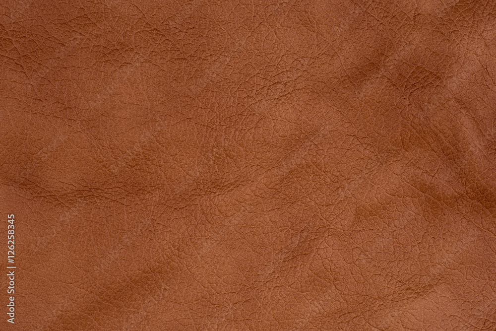 Natural brown leather texture. Natural brown leather texture.