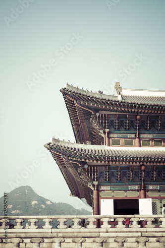Geunjeongjeon  the Throne Hall  at the Gyeongbokgung Palace 