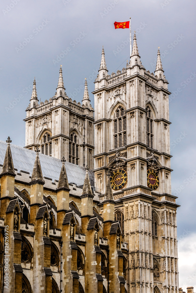 Obraz premium Westminster Abbey (Collegiate Church of St Peter at Westminster). London.