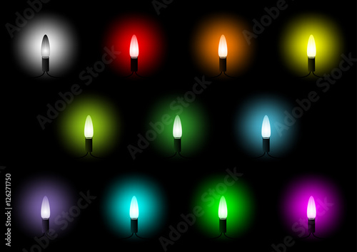 Christmas Colorful Lights C...