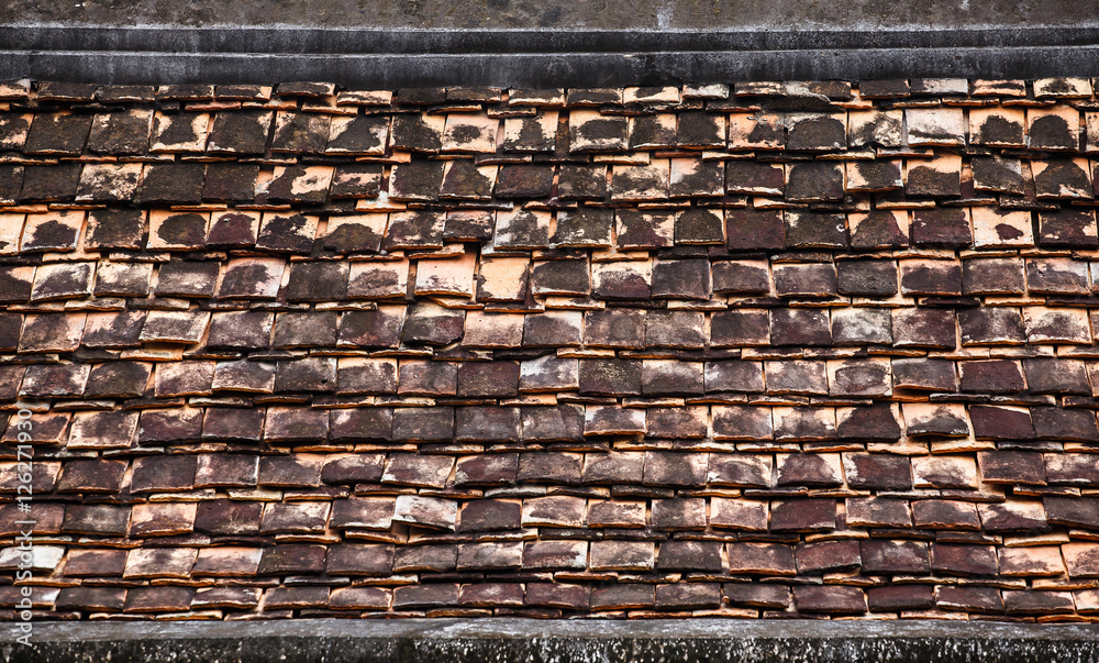 Old roof Temple texture and background Old roof Temple texture and background