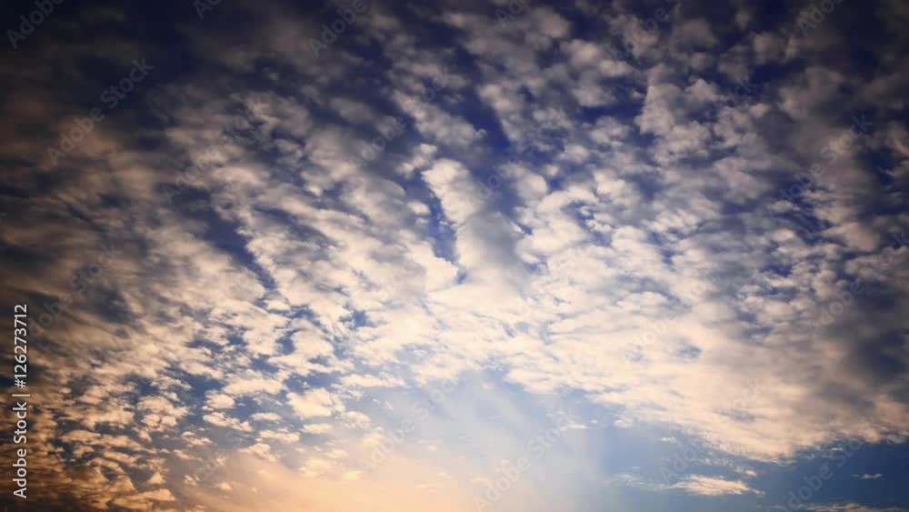 Beautiful Romantic sky at spread sun light Beautiful Romantic sky at spread sun light