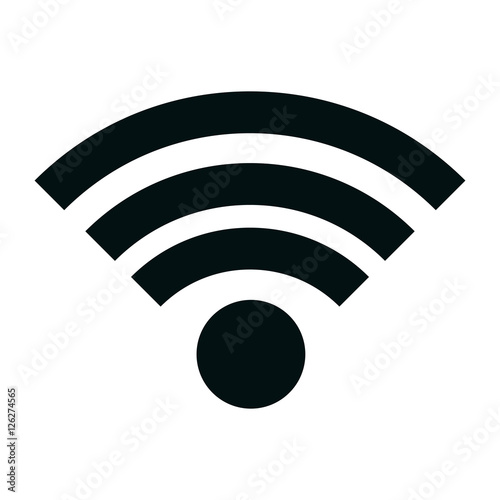 wifi connection isolated icon vector illustration design